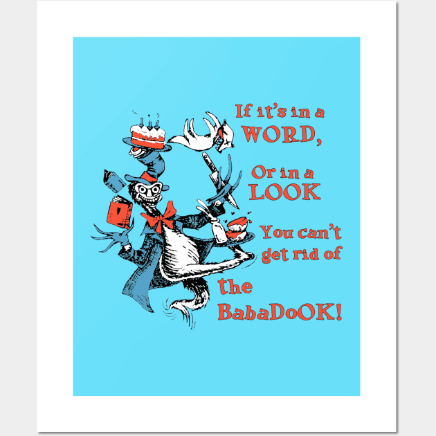 The Babadook by Dr. Suess Wall Art by TheHylas